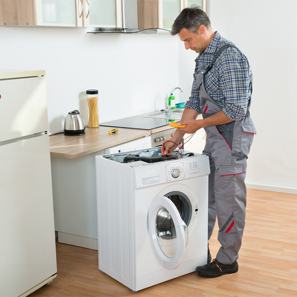 can you walk me through the steps of troubleshooting my washer issue in Covington LA